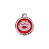 Red Dingo Stainless Steel Engraved Cat Tag Fish Bowl Red 1 Red Dingo Stainless Steel Engraved Cat Tag Fish Bowl Red -Pet Cat Supplies Store 01 FB RE SM