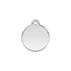 Red Dingo Stainless Steel Engraved Cat Tag Fish Navy -Pet Cat Supplies Store 01 SM 38