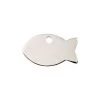 Red Dingo Stainless Steel Engraved Cat Tag Fish 2 Red Dingo Stainless Steel Engraved Cat Tag Fish -Pet Cat Supplies Store 02 FI ZZ SM
