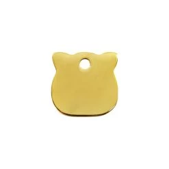 Red Dingo Engraved Brass Cat Tag Cat