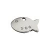 Red Dingo Diamante Engraved Cat Tag Fish -Pet Cat Supplies Store 08 FI ZZ SM