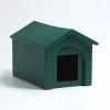 Katden Kitty Kottage Outdoor Cat Shelter - Dark Green