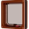 Cat Mate 2 Way Lockable Cat Flap Brown