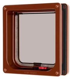Cat Mate 2 Way Lockable Cat Flap Brown