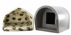Mr Snugs KatDen Outdoor Cat Kennel/Shelter - Dark Grey (Various Options) -Pet Cat Supplies Store 1231022045 image