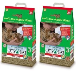 2 X 30L Cat's Best Okoplus Clumping Cat Litter Multibuy