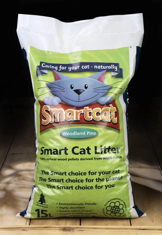Smartcat Woodland Pine 100% Organic Wood Cat Litter 4 Smartcat Woodland Pine 100% Organic Wood Cat Litter - Image 2