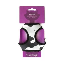Great&Small Cat Harness Black Camo
