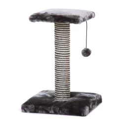 Great&Small Snuggle&Scratch Platform Scratcher Grey Plush