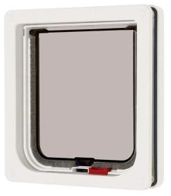 Cat Mate 2 Way Lockable Cat Flap White -Pet Cat Supplies Store 21936
