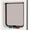 Cat Mate 4 Way Lockable Cat Flap White