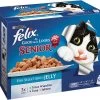 Felix Pouch As Good As It Looks Senior Fish In Jelly -Pet Cat Supplies Store 25412