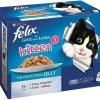 Felix As Good As It Looks Kitten Fish Selection In Jelly -Pet Cat Supplies Store 25413