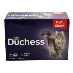 Duchess Cat Pouch Meat Selection In Gravy