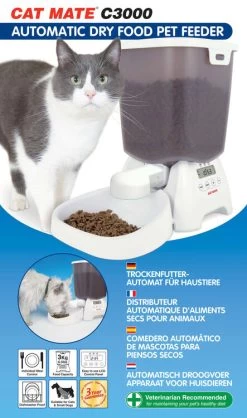 Cat Mate C3000 Automatic Dry Food Dispenser