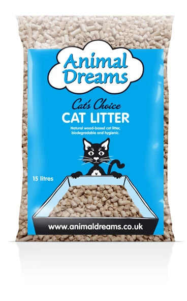 Animal Dreams Cat's Choice Natural Wood Cat Litter 3 Animal Dreams Cat's Choice Natural Wood Cat Litter