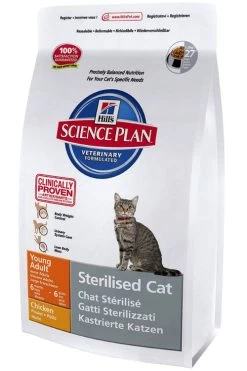 Hill's Science Plan Feline Chicken Sterilised Young Adult Dry Cat Food
