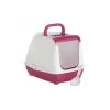 Unbranded Hooded Cat Loo Hot Pink -Pet Cat Supplies Store 352465