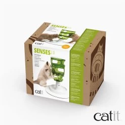 Catit Senses 2.0 Food Tree -Pet Cat Supplies Store 43151 catit food tree packaging