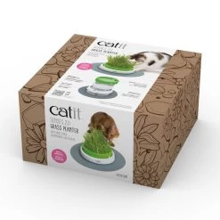 Catit Senses 2.0 Grass Planter -Pet Cat Supplies Store 43161 senses 2.0 grass planter packaging