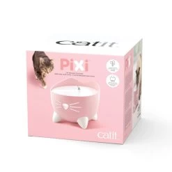 Catit Pixi Cat Water Fountain Light Pink -Pet Cat Supplies Store 43716 catit pixi fountain pink packaging