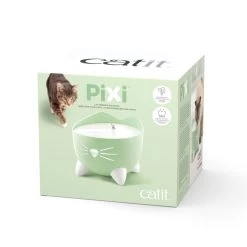 Catit Pixi Cat Water Fountain Mint Green -Pet Cat Supplies Store 43718 catit pixi fountain green packaging