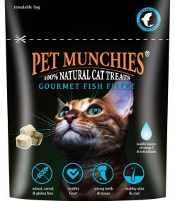 Pet Munchies 100% Gourmet Fish Fillet Natural Cat Treats