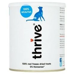 Thrive 100% White Fish Cat Treats 110g