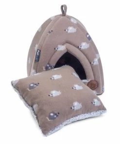Petface Angry Mouse Cat Igloo -Pet Cat Supplies Store 5a787709b27777.09969269