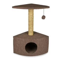 Petface Brown Corner Cat Scratcher -Pet Cat Supplies Store 5d669b78bd9c64.01089696