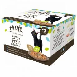 HiLife It's Only Natural Luxury Fish Selection In Sauce Cat Food -Pet Cat Supplies Store 616963 1