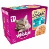Whiskas 1+ Cat Pouches Pure Delight Fish Selection In Jelly -Pet Cat Supplies Store 624337