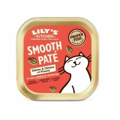 19 X 85g Lily's Kitchen Smooth Pate Salmon & Chicken Cat Food