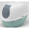 Moderna Smart Hooded Cat Litter Box Aquarelle