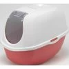 Moderna Smart Hooded Cat Litter Box Coral -Pet Cat Supplies Store 740580