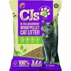 CJ's Ultra Natural Wood Pellet Cat Litter 3 CJ's Ultra Natural Wood Pellet Cat Litter