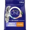 Purina One Coat And Hairball Adult Dry Cat Food Chicken 2.8kg -Pet Cat Supplies Store 813549
