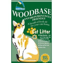 Mayfield Woodbase Environmentally Friendly Cat Litter