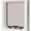 Cat Mate Cat Flap White Large -Pet Cat Supplies Store 8641