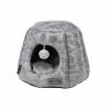Scruffs® Knightsbridge Cat Bed - Grey -Pet Cat Supplies Store KnightsbridgeCatBedGreyIMG1