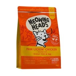 Meowing Heads Paw Lickin' Chicken Dry Cat Food 8 Meowing Heads Paw Lickin' Chicken Dry Cat Food -Pet Cat Supplies Store MH 450g Chicken Bag copy
