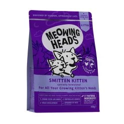 Meowing Heads Smitten Kitten Dry Cat Food -Pet Cat Supplies Store MH 450g Kitten Bag copy