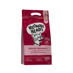 Meowing Heads Senior Moments Dry Cat Food