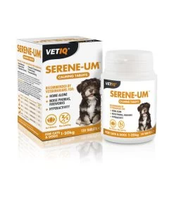 VetIQ Serene-Um Calming Tablets For Cats & Small Dogs - 120 Pack