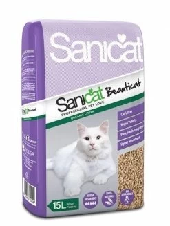 Sanicat Beauticat Wood Pellet Cat Litter