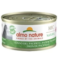 24 X Almo Nature HFC Natural Pacific Tuna Adult Cat Food 70g