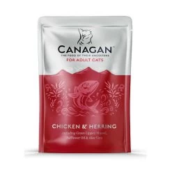 8 X 85g Canagan Chicken & Herring Wet Cat Food Pouches