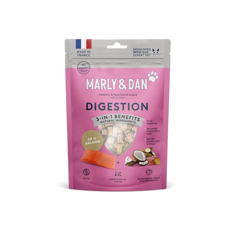 Marly & Dan Soft & Chewy Cat Bites Digestion 3 Marly & Dan Soft & Chewy Cat Bites Digestion