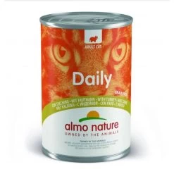 24 X Almo Nature Daily With Turkey Cat Food 400g