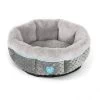 Small Bite Donut Cat/Dog Bed Blue 50cm -Pet Cat Supplies Store fm 2019 06 17 03 31 47 18480 images